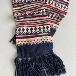J Crew fair isle scarf